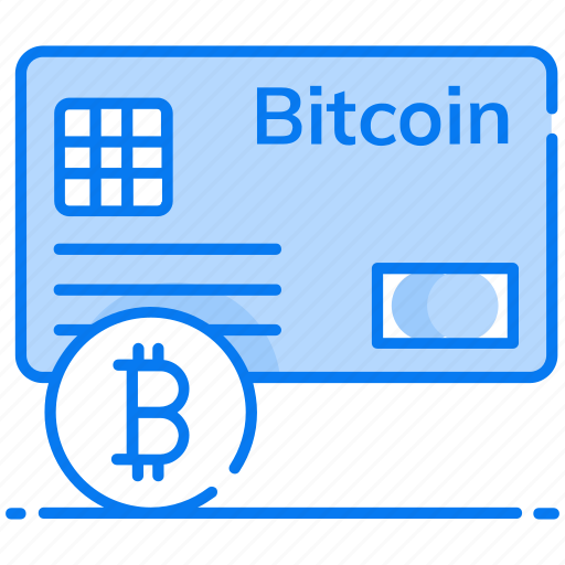 Bitcoin card, card payment, cryptocurrency card, direct payment icon - Download on Iconfinder