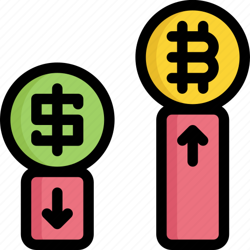 Bitcoin, cryptocurrency, digital, exchange, money, trading icon - Download on Iconfinder