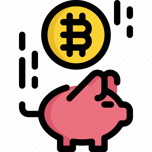 Bank, bitcoin, cryptocurrency, digital, finance, money, piggy icon - Download on Iconfinder