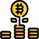bitcoin, coin, cryptocurrency, digital, investment, money