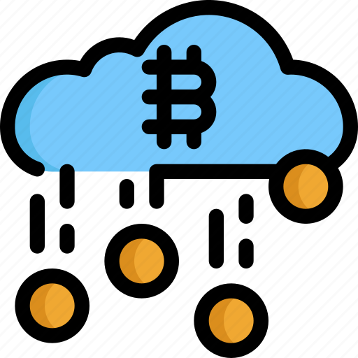 Bitcoin, cloud, coin, cryptocurrency, digital, money icon - Download on Iconfinder
