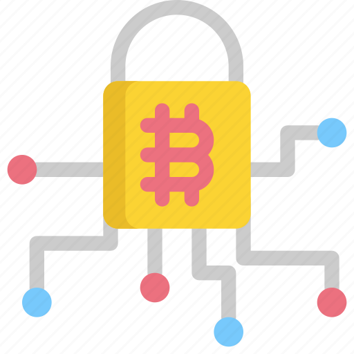 Bitcoin, cryptocurrency, digital, dollar, money, protection, security icon - Download on Iconfinder