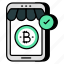mobile bitcoin shop, mobile cryptocurrency, crypto, btc, digital currency 