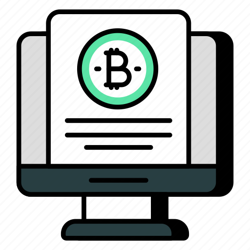 Bitcoin file, cryptocurrency, crypto, btc, digital currency icon - Download on Iconfinder