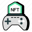 nft gaming, nft gamepad, crypto, non fungible token, digital currency