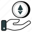 ethereum care, ethereum coin, crypto, eth, digital currency 