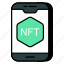 mobile nft, cryptocurrency, crypto, online nft, digital currency 
