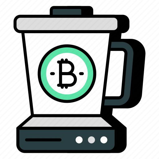 Bitcoin blender, cryptocurrency, crypto, btc, digital currency icon - Download on Iconfinder