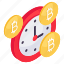 bitcoin investment time, time is money, crypto, btc, digital currency 