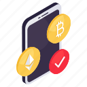 mobile cryptocurrency, cryptocurrency app, crypto, btc, digital currency