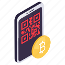 mobile bitcoin, cryptocurrency, crypto, btc, digital currency