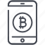 bitcoin, cryptocurrency, mobile, money, online, smartphone, wallet 