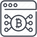 bitcoin, blockchain web, cryptocurrency, internet, online, web, website