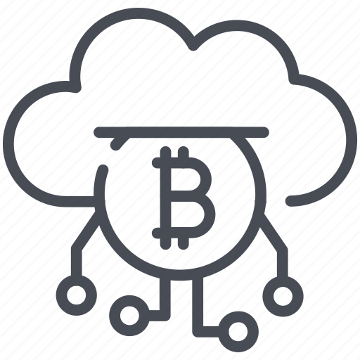 Bitcoin cloud, bitcoin cloud mining, bitcoin network, cloud, cryptocurrency, digital, mining icon - Download on Iconfinder