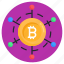 bitcoin nodes, bitcoin network, money network, financial network, blockchain network 