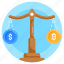 bitcoin scale, bitcoin balance, balance scale, bitcoin vs dollar, bitcoin law 