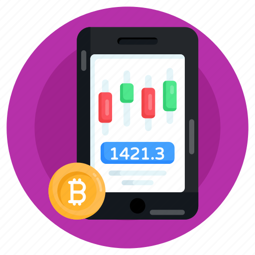 Bitcoin analytics, candlestick chart, bitcoin stock chart, online analytics, btc chart icon - Download on Iconfinder