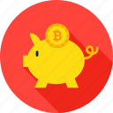 banking, bit, bitcoin, coin, cryptocurrency, currency, piggy