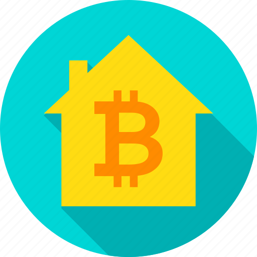Bit, bitcoin, blockchain, coin, home, house, technology icon - Download on Iconfinder