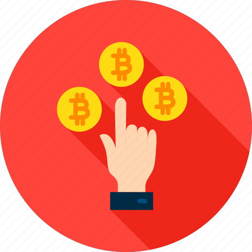 Bit, bitcoin, coin, cryptocurrency, currency, hand, money icon - Download on Iconfinder
