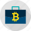 bag, bitcoin, business, case, cryptocurrency, finance, suitcase 
