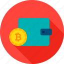 bit, bitcoin, coin, cryptocurrency, money, purse, wallet