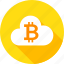 bit, bitcoin, blockchain, cloud, coin, cryptocurrency, technology 