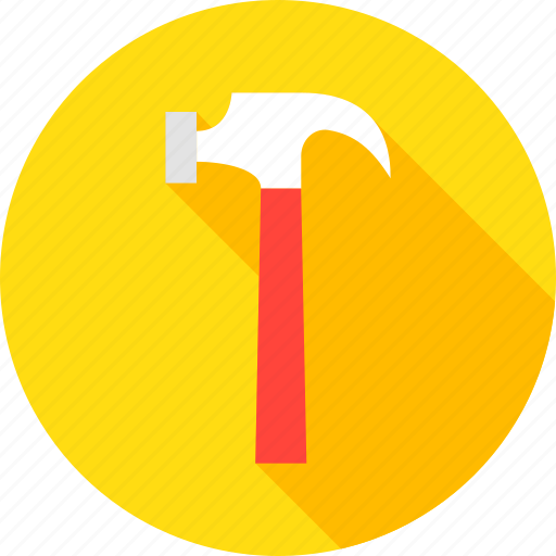 Construction, equipment, hammer, handle, industry, instrument, tool icon - Download on Iconfinder