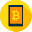 bit, bitcoin, coin, cryptocurrency, device, tablet, technology 