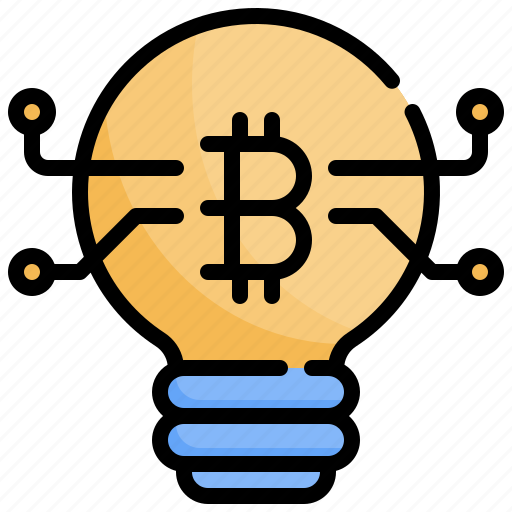 Bulb, digital, money, idea, bitcoin, invention icon - Download on Iconfinder