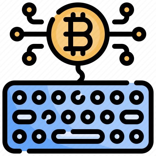 Keyboard, bitcoin, coin, business, finance icon - Download on Iconfinder