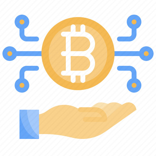 Bitcoin, accepted, pay, hand, payment icon - Download on Iconfinder