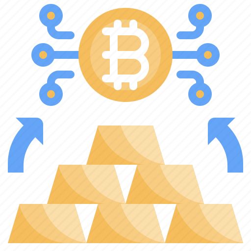 Ingot, cryptocurrency, bitcoin, gold, investment icon - Download on Iconfinder