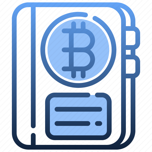 Book, bitcoin, cryptocurrency, business, finance icon - Download on Iconfinder
