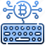 keyboard, bitcoin, coin, business, finance 