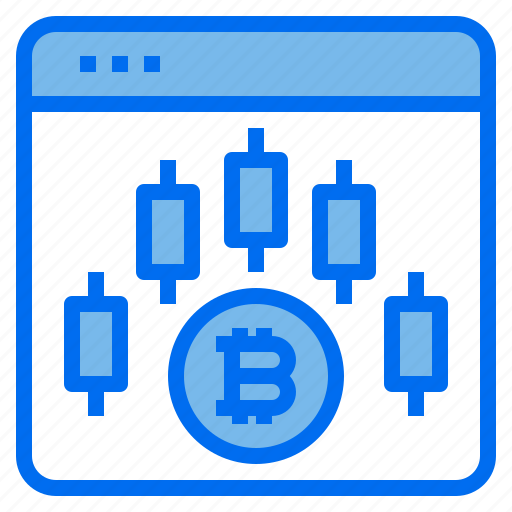 Bitcoin, website, market, online, chart icon - Download on Iconfinder