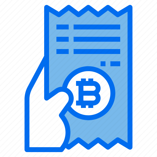 Payment, hand, cryptocurrency, bitcoin, bill icon - Download on Iconfinder