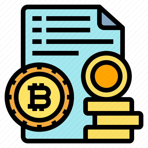 Ledger, bitcoin, currency, document icon - Download on Iconfinder
