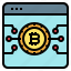 website, bitcoin, digital, technology 