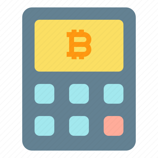 Calculator, accountting, bitcoin, currency icon - Download on Iconfinder