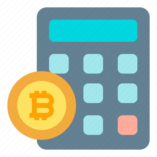 Cryptocurrency, digital, money, bitcoin, calulator icon - Download on Iconfinder