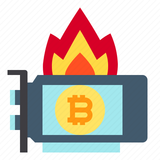 Card, bitcoin, fire, heat, cryptocurrency, blockchain icon - Download on Iconfinder