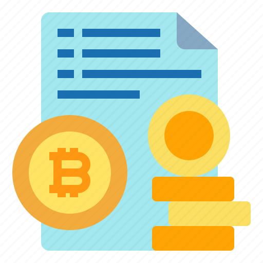 Ledger, bitcoin, currency, document icon - Download on Iconfinder