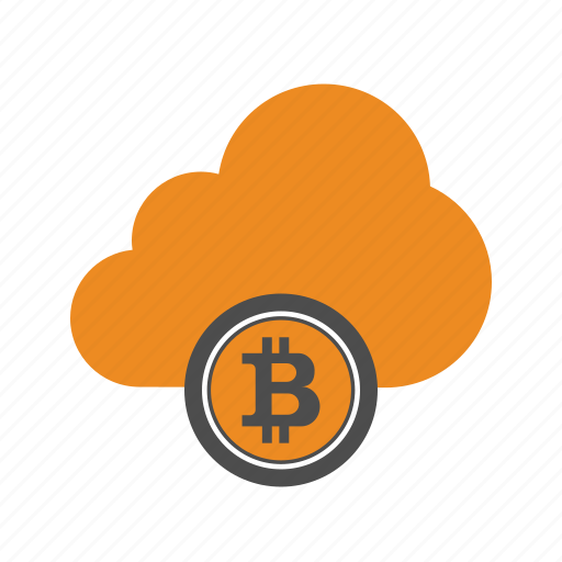 Bitcoin, bitcoins, cloud icon - Download on Iconfinder