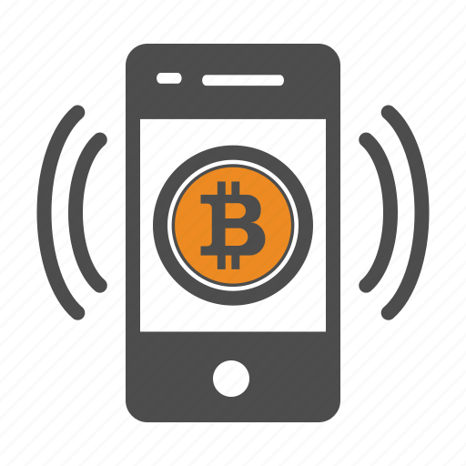 Bitcoin, bitcoins, mobile icon - Download on Iconfinder