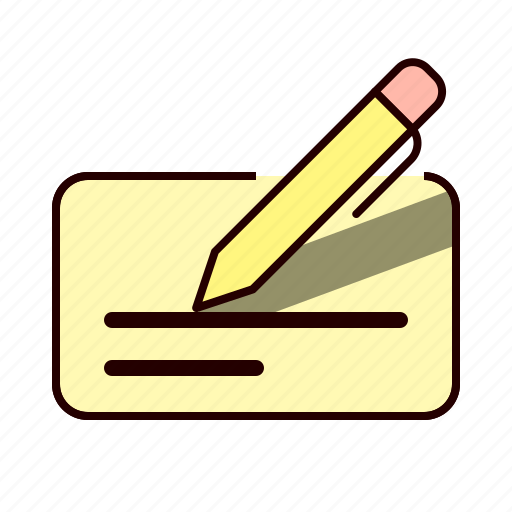 Check, pen, write, pencil icon - Download on Iconfinder