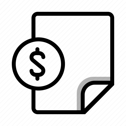 Bill, money, report, business icon - Download on Iconfinder