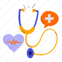 stethoscope, diagnosis, doctor, checkup, check, medical, healthcare, medical center, hospital