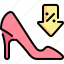 footwear, low price, heels, high heel, discount, high heels 