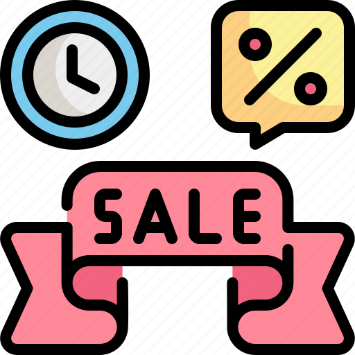 Sale, sale tag, offer, ribbon, commerce and shopping, price tag icon - Download on Iconfinder